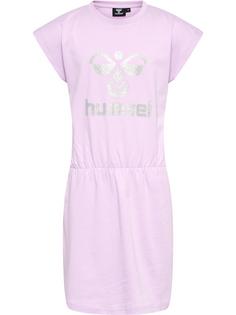 hummel hmlFLOWY DRESS S/S Tenniskleid Kinder ORCHID BLOOM