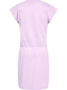 Rückansicht von hummel hmlFLOWY DRESS S/S Tenniskleid Kinder ORCHID BLOOM