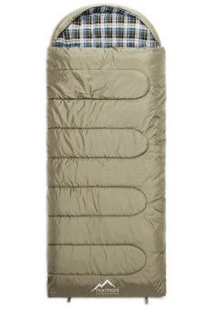 normani Outdoor Sports Antarctica Kunstfaserschlafsack Bronze