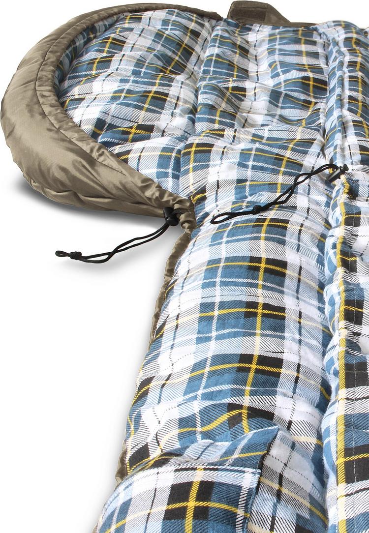 normani Outdoor Sports normani Outdoor Sports Antarctica Kunstfaserschlafsack - Bronze - 1 | SportScheck