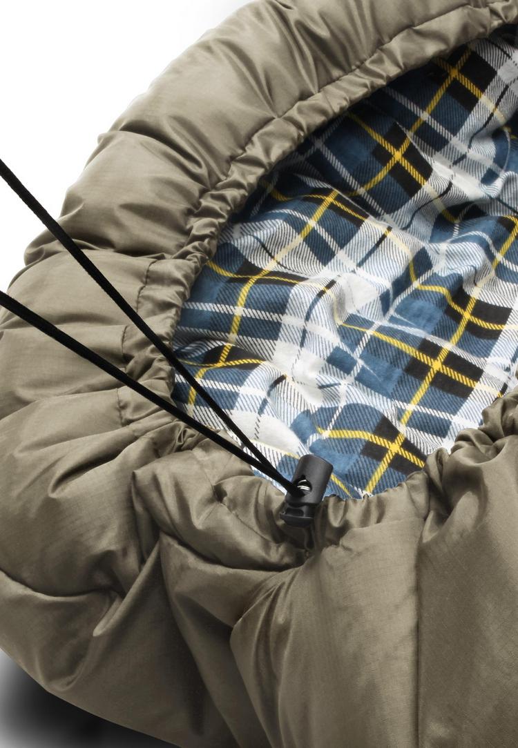 normani Outdoor Sports normani Outdoor Sports Antarctica Kunstfaserschlafsack - Bronze - 2 | SportScheck