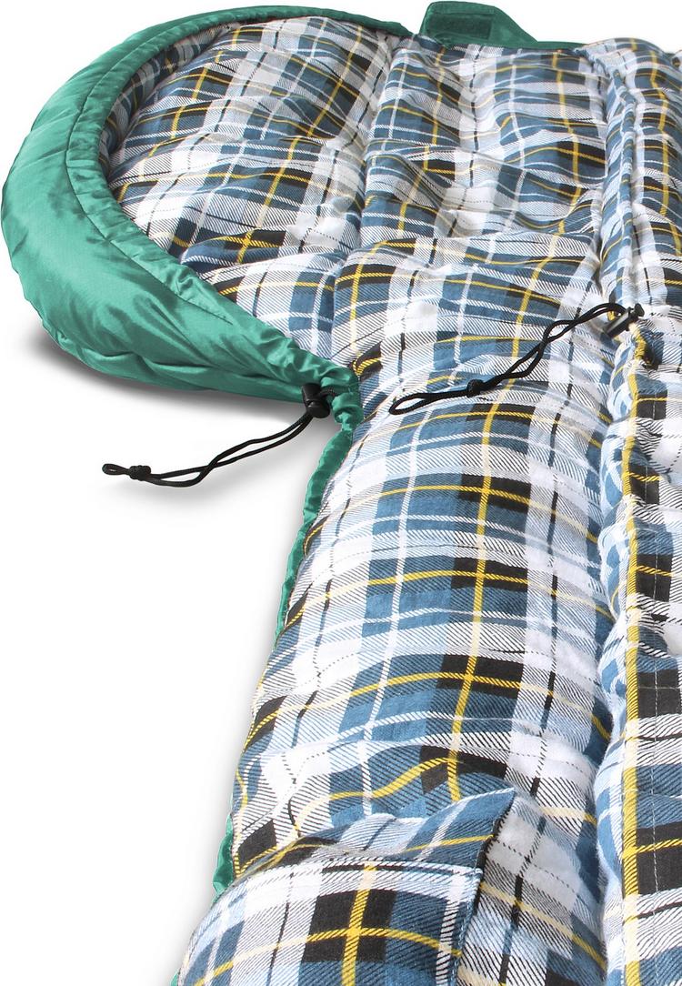 normani Outdoor Sports normani Outdoor Sports Antarctica Kunstfaserschlafsack - Gr&uuml;n - 1 | SportScheck