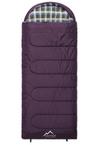 normani Outdoor Sports Antarctica Kunstfaserschlafsack - Violett