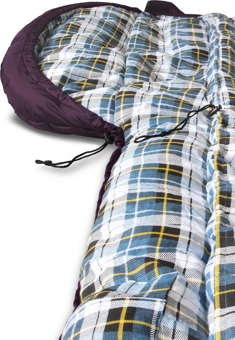 normani Outdoor Sports normani Outdoor Sports Antarctica Kunstfaserschlafsack - Violett - 1 | SportScheck