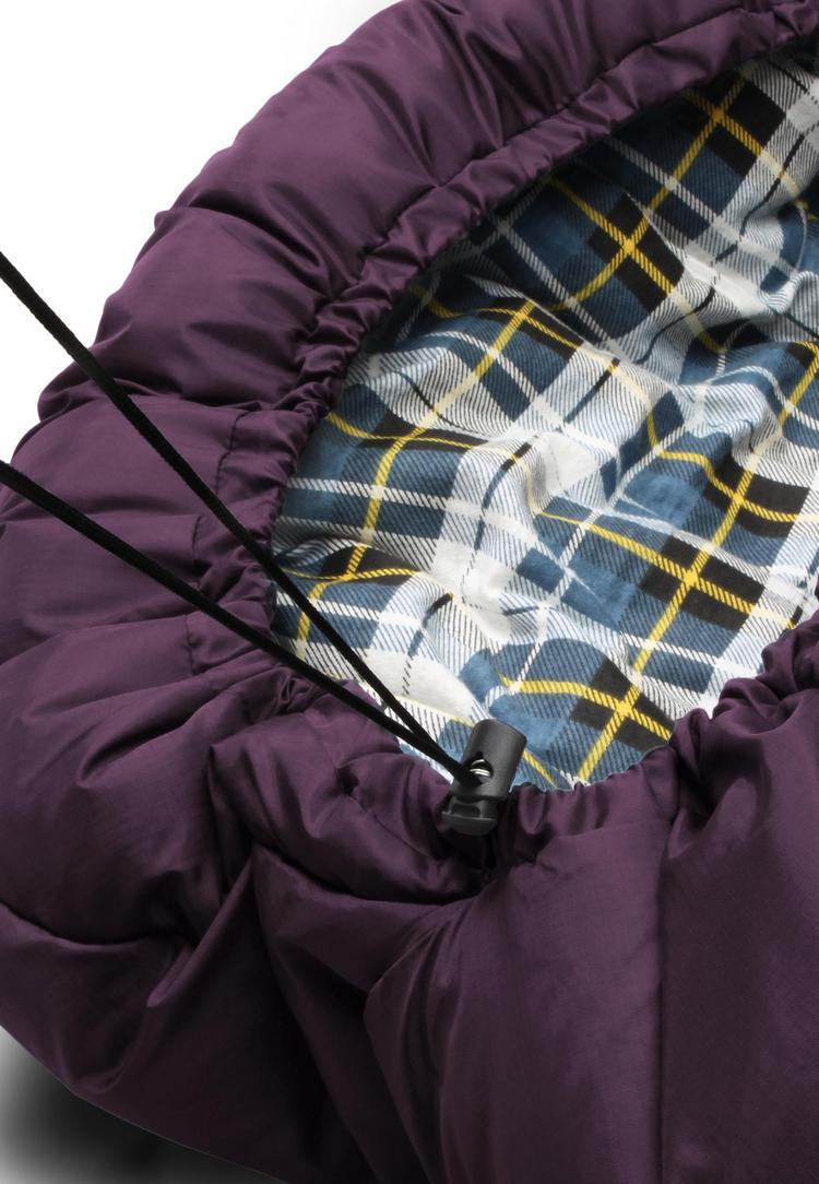 normani Outdoor Sports normani Outdoor Sports Antarctica Kunstfaserschlafsack - Violett - 2 | SportScheck