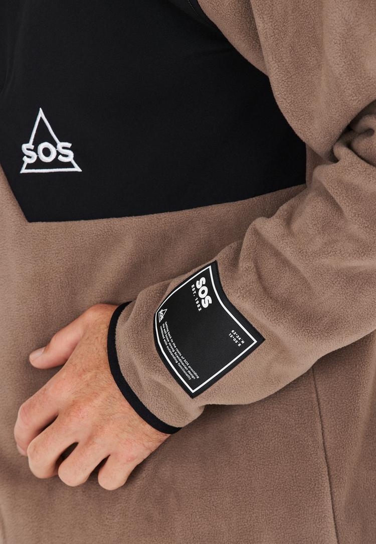 SOS SOS Garmisch Fleecejacke Herren - 1137 Pine Bark - 2 | SportScheck