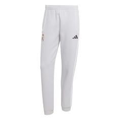 adidas Real Madrid UBP Doubleknit Hose Trainingshose Herren Light Solid Grey / White