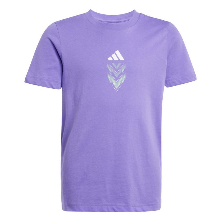 adidas adidas F50 Graphic Kids T-Shirt Funktionsshirt Kinder - Purple Rush - 0 | SportScheck