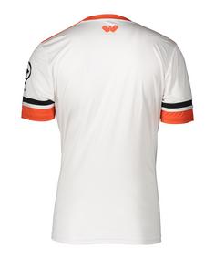 Rückansicht von adidas Wontorriors FC Trikot 3rd 2025 Weiß Funktionsshirt Herren weissorange