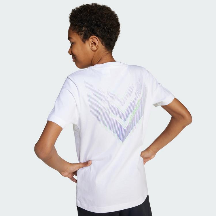 adidas adidas F50 Graphic Kids T-Shirt Funktionsshirt Kinder - White - 0 | SportScheck