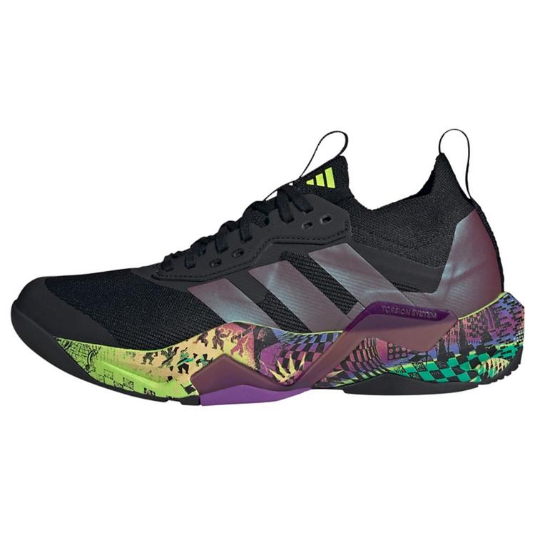 adidas adidas adidas x Jeremy Scott Rapidmove Adv&nbsp;2 Fitnessschuhe Herren - Core Black / Aurora Met. / Acid Yellow - 0 | SportScheck