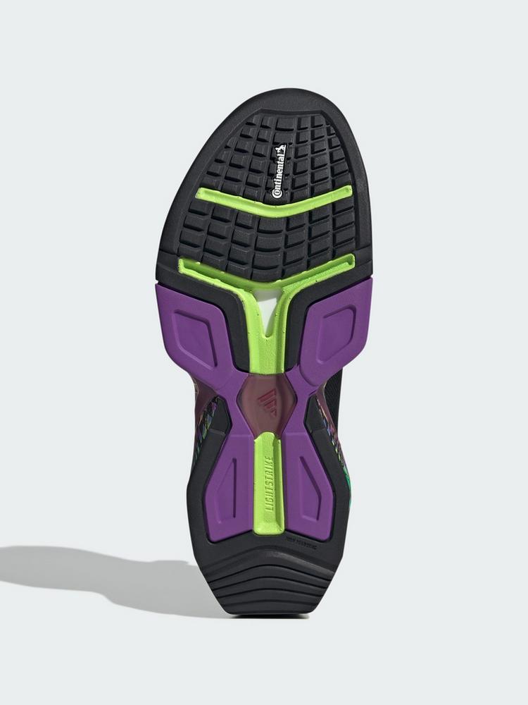 adidas adidas adidas x Jeremy Scott Rapidmove Adv&nbsp;2 Fitnessschuhe Herren - Core Black / Aurora Met. / Acid Yellow - 2 | SportScheck