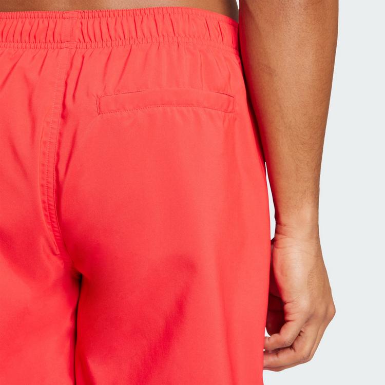 adidas adidas adidas Badeshorts mit Logo, 5 Zoll Badehose Herren - Pure Ruby / White - 0 | SportScheck