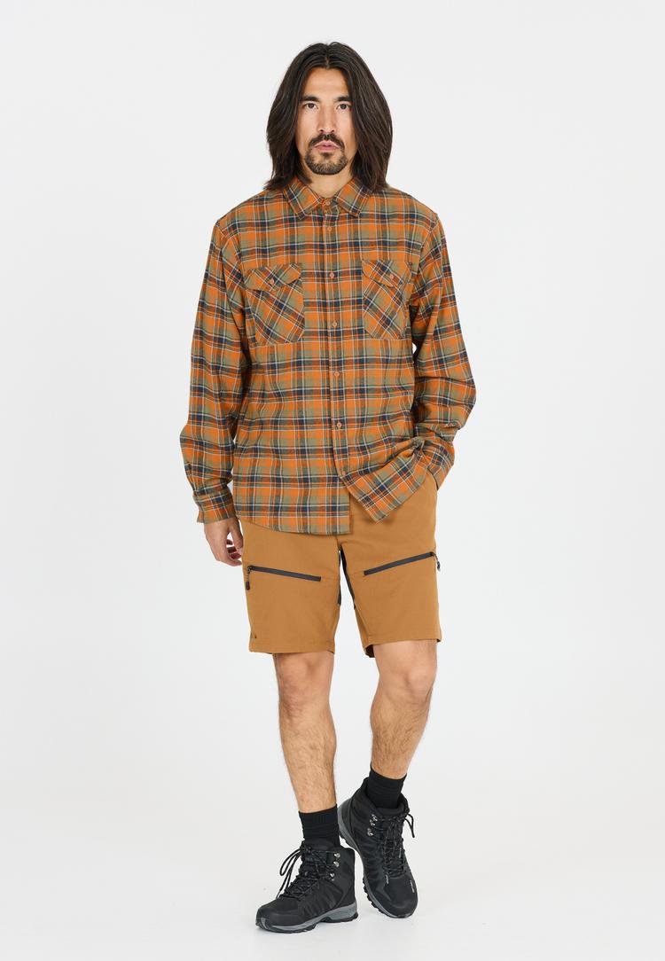 Whistler Whistler Bargo Langarmhemd Herren - 5264 Pumpkin Spice - 0 | SportScheck