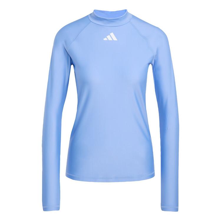 adidas adidas Lang&auml;rmeliger Rashguard UV-Shirt Damen - Blue Fusion / White - 0 | SportScheck