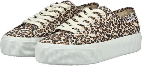 Rückansicht von Superga Sneaker Sneaker Damen Leopard