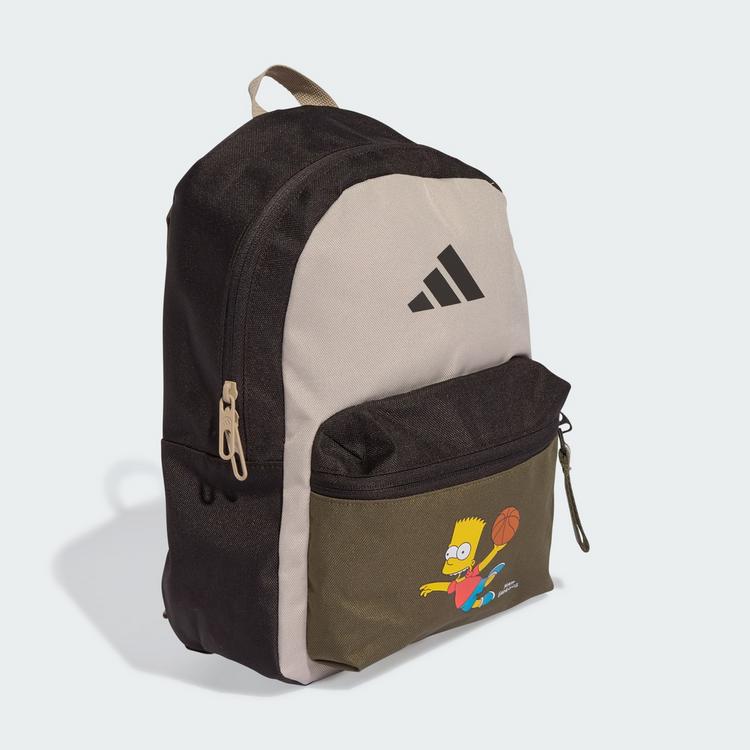 adidas adidas Die Simpsons Kinder rucksack Daypack Kinder - Night Brown / Olive Strata / Wonder Beige - 0 | SportScheck