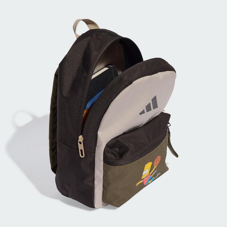 adidas adidas Die Simpsons Kinder rucksack Daypack Kinder - Night Brown / Olive Strata / Wonder Beige - 0 | SportScheck