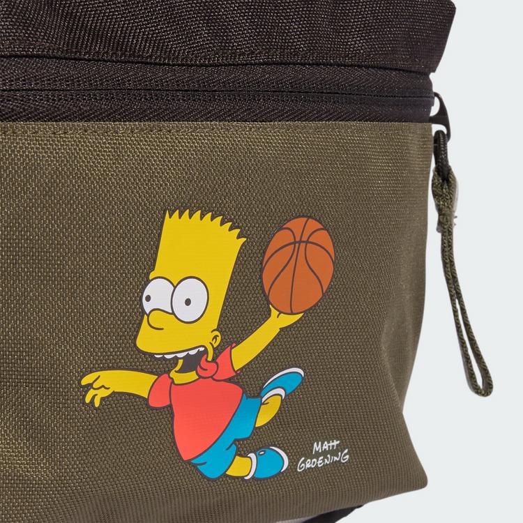 adidas adidas Die Simpsons Kinder rucksack Daypack Kinder - Night Brown / Olive Strata / Wonder Beige - 1 | SportScheck