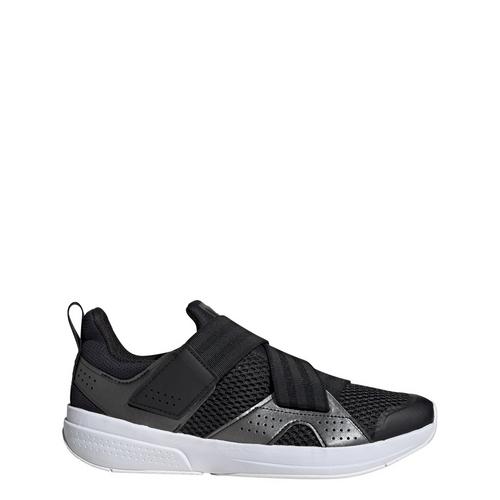 Rückansicht von adidas Velocade Fahrradschuhe Fahrradschuhe Core Black / Cloud White / Cloud White