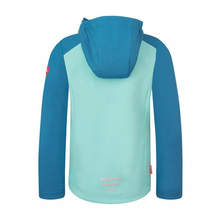 Trollkids Trollkids Kristiansand XT Softshelljacke Kinder - aqua nebel - 0 | SportScheck