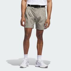 Rückansicht von adidas Go-to Pleated 7-inch Shorts Funktionsshorts Herren Putty Beige