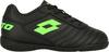 Lotto Milano 700 Fu&szlig;ballschuhe Kinder - 1NI - All Black/Spring Green