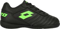 Lotto Milano 700 Fu&szlig;ballschuhe Kinder - 1NI - All Black/Spring Green