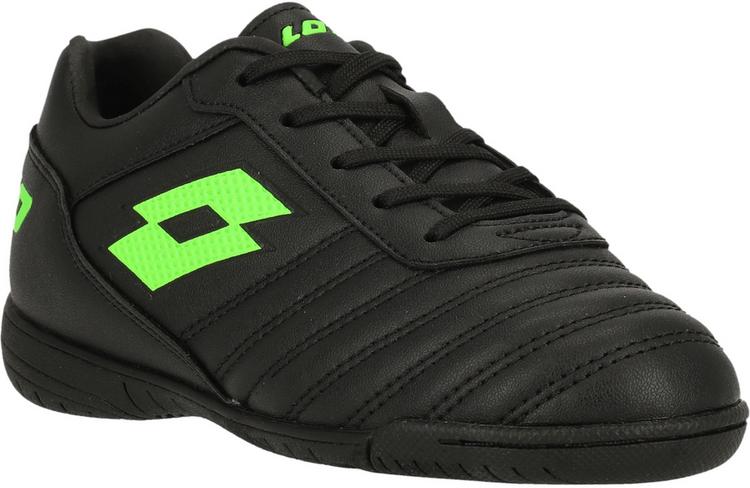 Lotto Lotto Milano 700 Fu&szlig;ballschuhe Kinder - 1NI - All Black/Spring Green - 0 | SportScheck