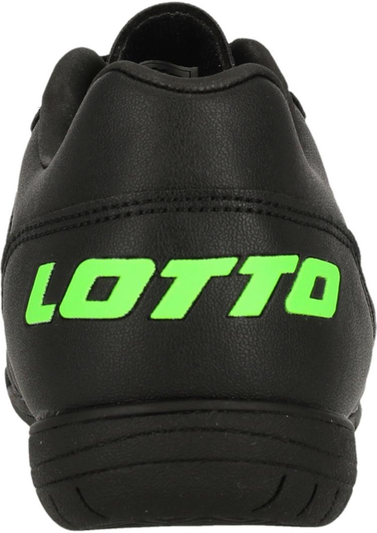 Lotto Lotto Milano 700 Fu&szlig;ballschuhe Kinder - 1NI - All Black/Spring Green - 3 | SportScheck