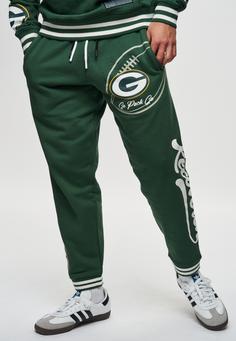 Rückansicht von Re:Covered NFL Packers Go Pack Go Sweathose Herren Green
