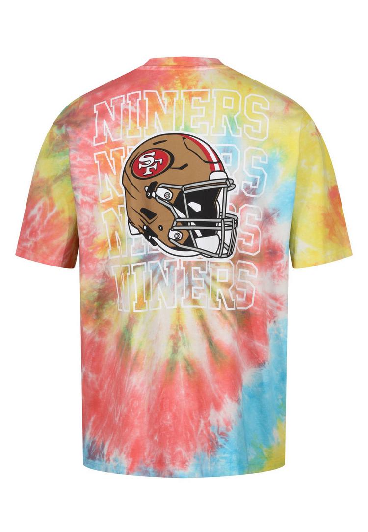 Re:Covered Re:Covered NFL 49ers Helmet Printshirt - Rainbow Tie Dye - 0 | SportScheck