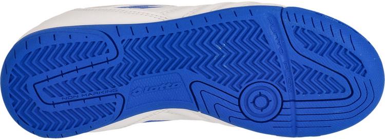 Lotto Lotto Milano 700 Fu&szlig;ballschuhe Kinder - 1X5 All White/Pacific Blue - 4 | SportScheck