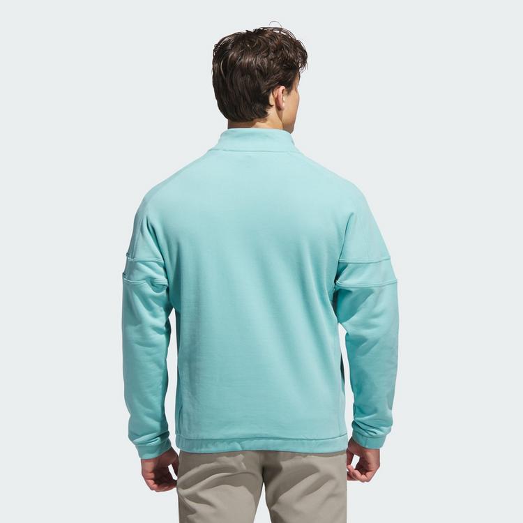 adidas adidas Go-to Heritage Loose Quarter-Zip Funktionssweatshirt Herren - Mint Ton - 1 | SportScheck