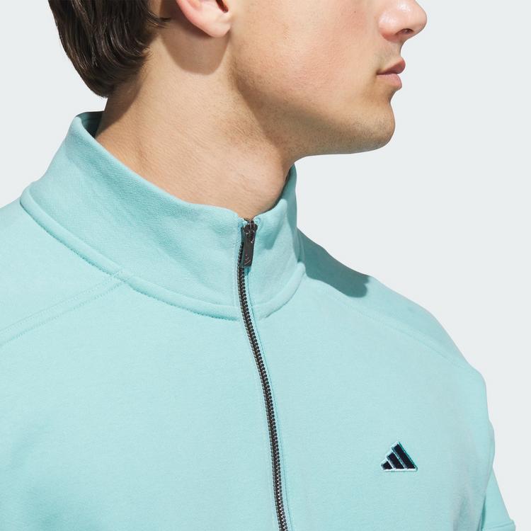 adidas adidas Go-to Heritage Loose Quarter-Zip Funktionssweatshirt Herren - Mint Ton - 0 | SportScheck