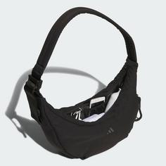 Rückansicht von adidas Must Haves Puffy Schultertasche Umhängetasche Black