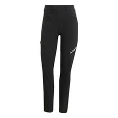 adidas Techrock Brushed Softshellhose Wanderhose Damen Black