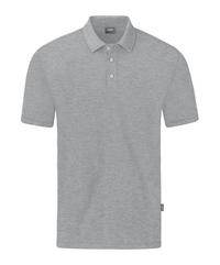 JAKO Organic Poloshirt Stretch Poloshirt Herren - grauweiss