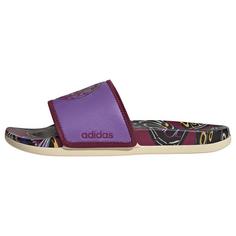 adidas Adilette Comfort Badeschlappen Badelatschen Damen Purple / Warm Vanilla / Warm Vanilla