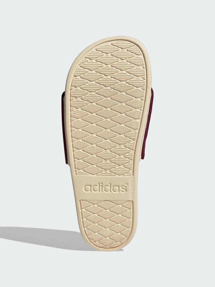 adidas adidas Adilette Comfort Badeschlappen Badelatschen Damen - Purple / Warm Vanilla / Warm Vanilla - 2 | SportScheck