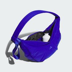 Rückansicht von adidas Must Haves Puffy Schultertasche Umhängetasche Lucid Blue