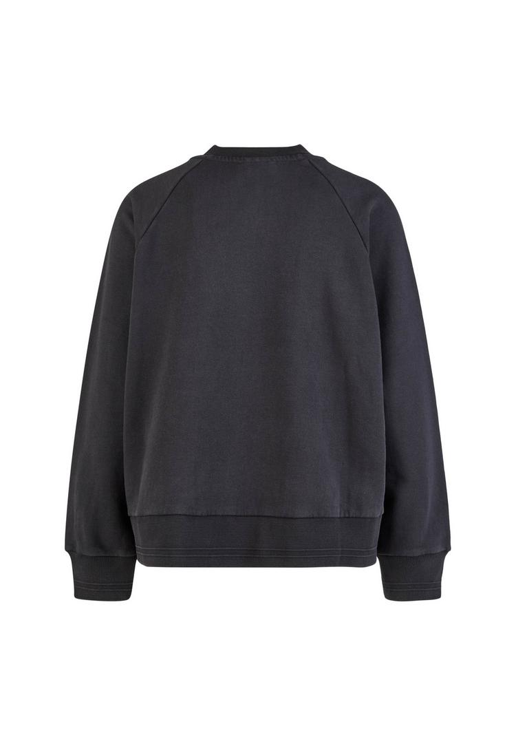 Cleptomanicx Cleptomanicx Ligull Sweatshirt Damen - Blue Graphite - 0 | SportScheck