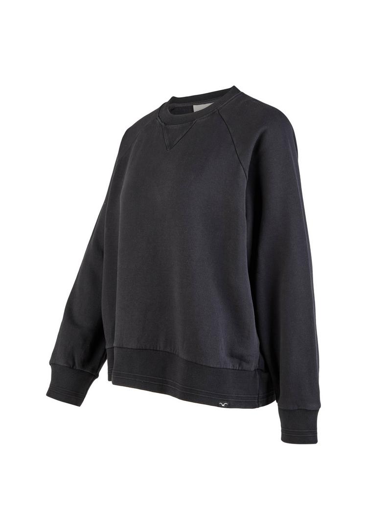 Cleptomanicx Cleptomanicx Ligull Sweatshirt Damen - Blue Graphite - 0 | SportScheck