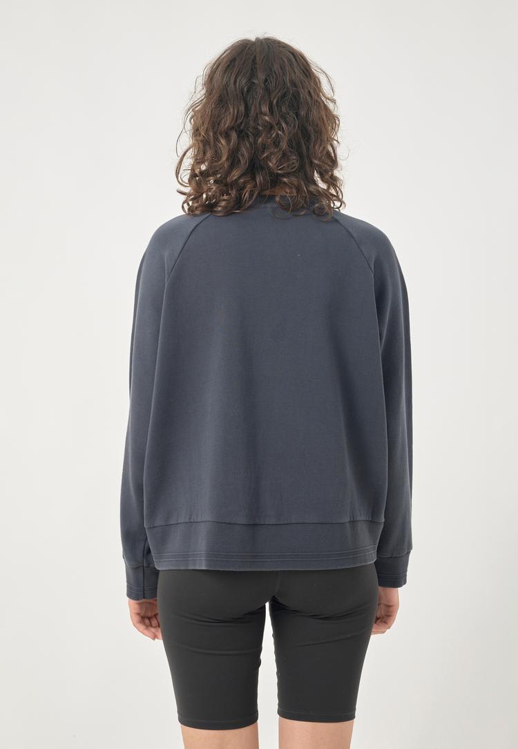 Cleptomanicx Cleptomanicx Ligull Sweatshirt Damen - Blue Graphite - 2 | SportScheck