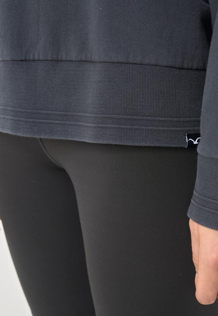 Cleptomanicx Cleptomanicx Ligull Sweatshirt Damen - Blue Graphite - 1 | SportScheck