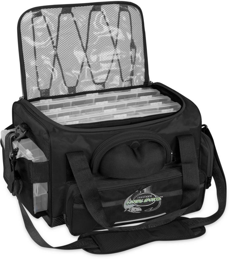 normani Fishing Sports normani Fishing Sports &bdquo;Cartagena&ldquo; - Large Sporttasche Herren - Schwarz - 1 | SportScheck