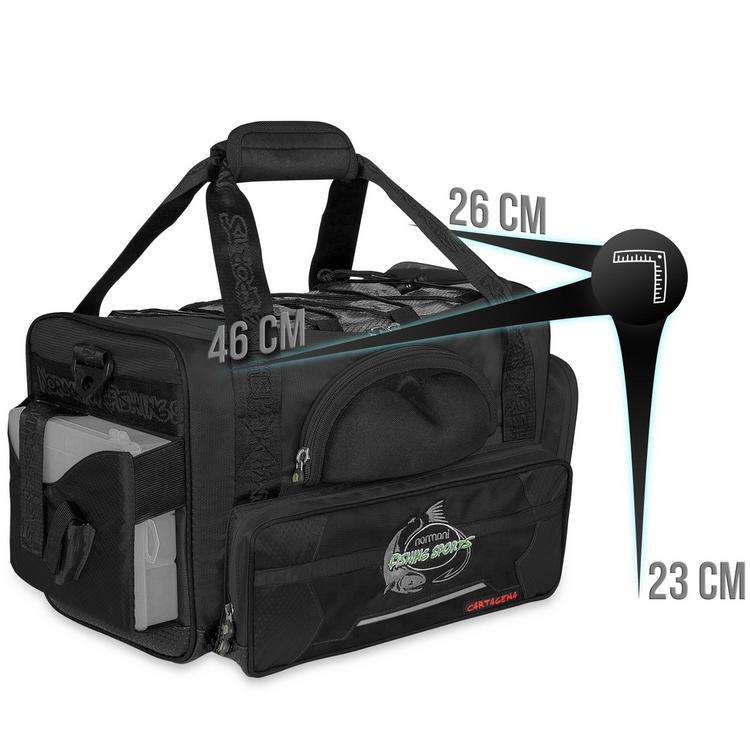normani Fishing Sports normani Fishing Sports &bdquo;Cartagena&ldquo; - Large Sporttasche Herren - Schwarz - 4 | SportScheck
