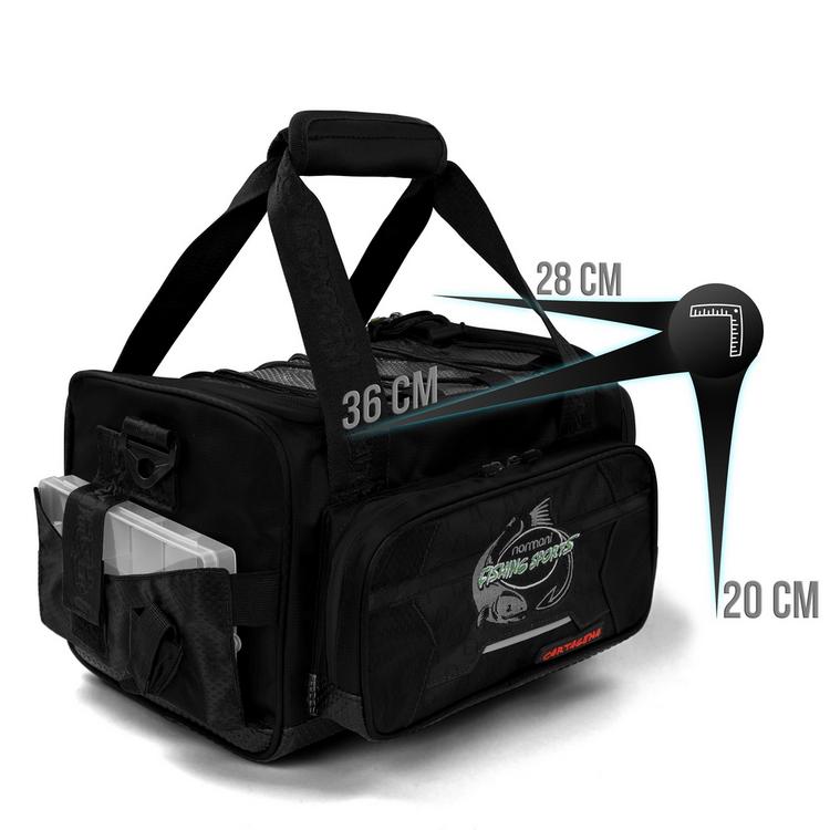 normani Fishing Sports normani Fishing Sports &bdquo;Cartagena&ldquo; - Medium Sporttasche - Schwarz - 4 | SportScheck