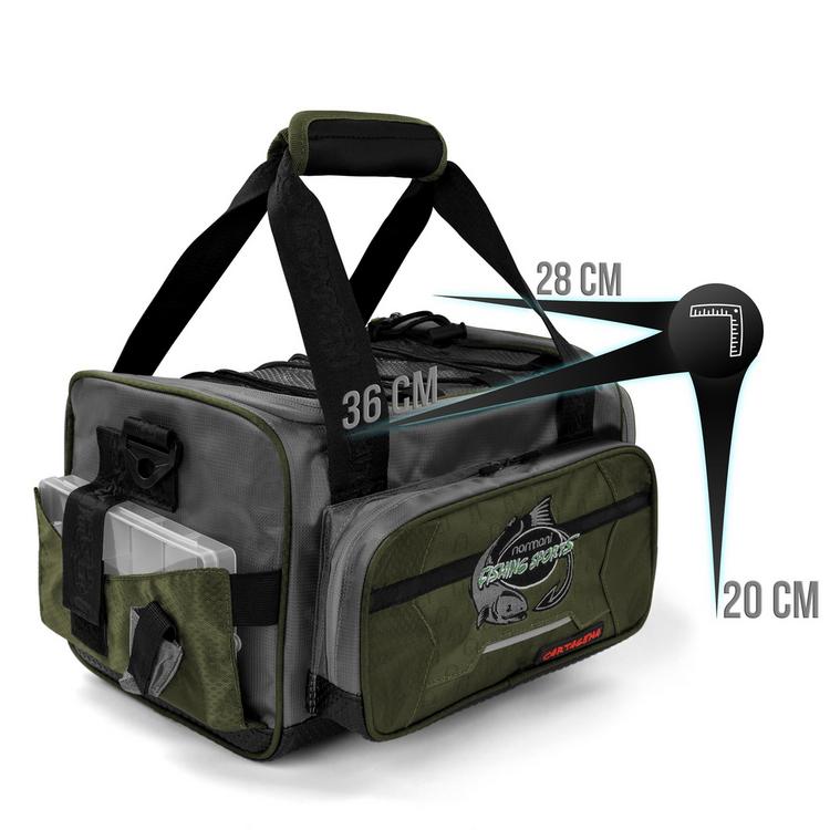 normani Fishing Sports normani Fishing Sports &bdquo;Cartagena&ldquo; - Medium Sporttasche - Oliv - 4 | SportScheck