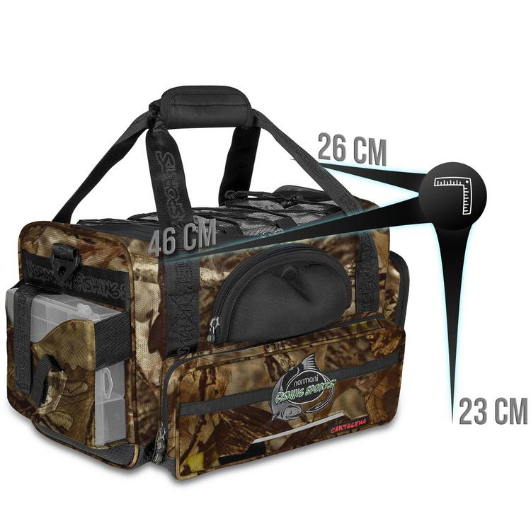 normani Fishing Sports normani Fishing Sports &bdquo;Cartagena&ldquo; - Large Sporttasche Herren - Hunting Camo - 4 | SportScheck